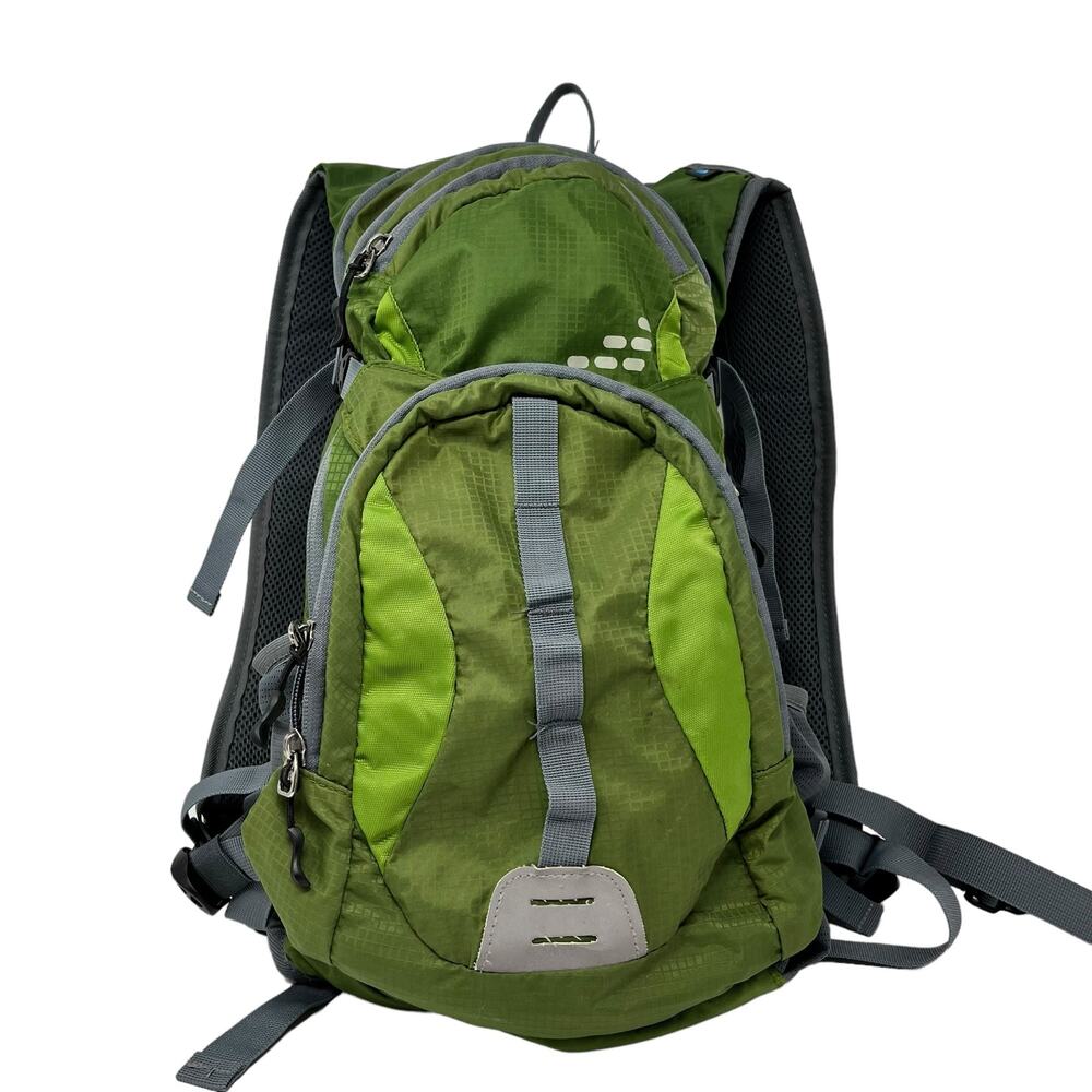 Academy Green Gray Day Backpack Hiking School Camping Outdoors Gropcore Unisex